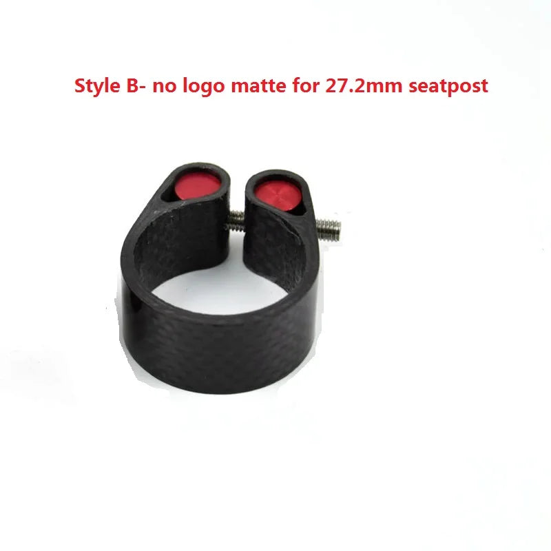 EC90 Full Carbon Fiber MTB Cycling Seatpost Clamp, Road Bicycle Post Seat Clip, 27.2mm, 30.8mm, 31.6mm, New