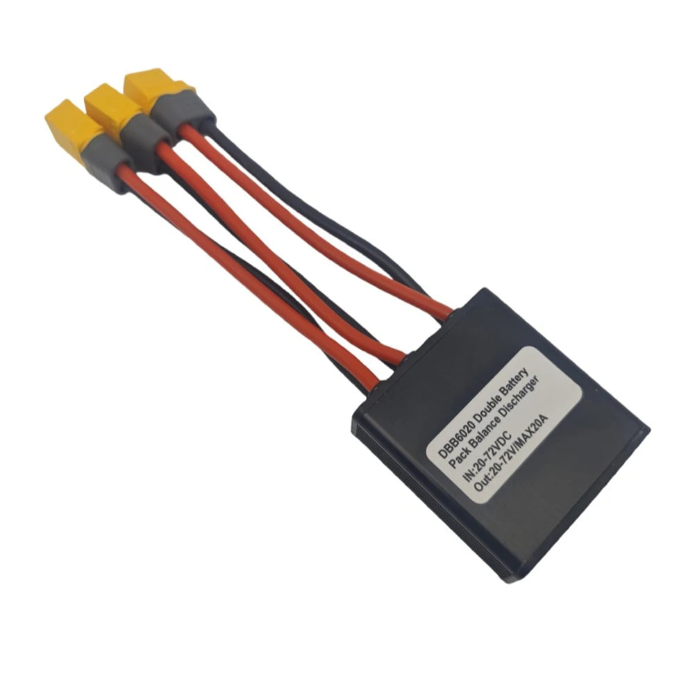 Electric Bike Battery Discharge Converter 20A 30A 40A E-Bike Dual Battery Pack Switch Balancer 24-72Vdc accessories