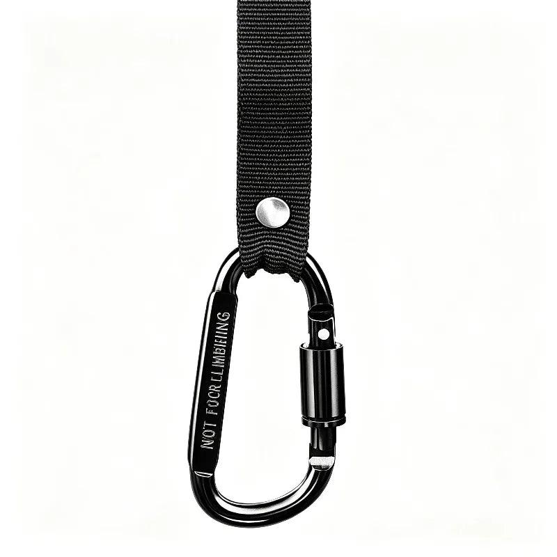 Heavy Duty E-Bike Scooter Handlebar Hook Aluminum Lockable Carabiner Multipurpose Hanger For Helmet Handbag Shopping Bag