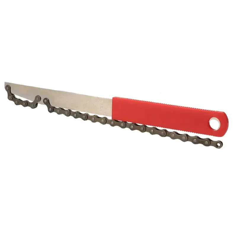 Bike Flywheel Removal Tool Kit with 12-Tooth Cassette Wrench – Portable MTB Bicycle Repair Tools
