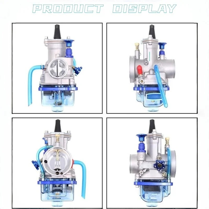 PWK 26-28mm Universal Racing Carburetor for 2T 4T 100cc-125cc Scooter, Motorcycle & ATV