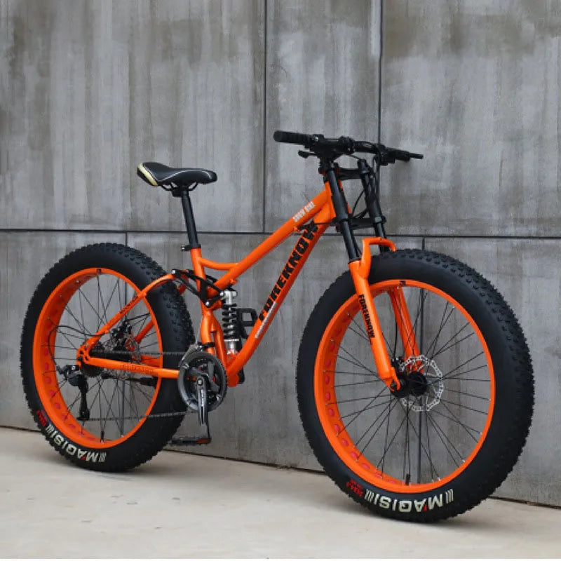 Popular New Beach Cruiser 26'' 4.0 New Design Mountain Type Fat Bike /snow Mountain Bike