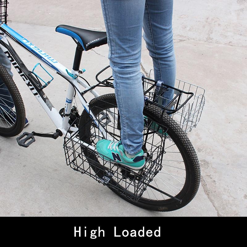 Metal Universal Bicycle Basket for Folding Bikes