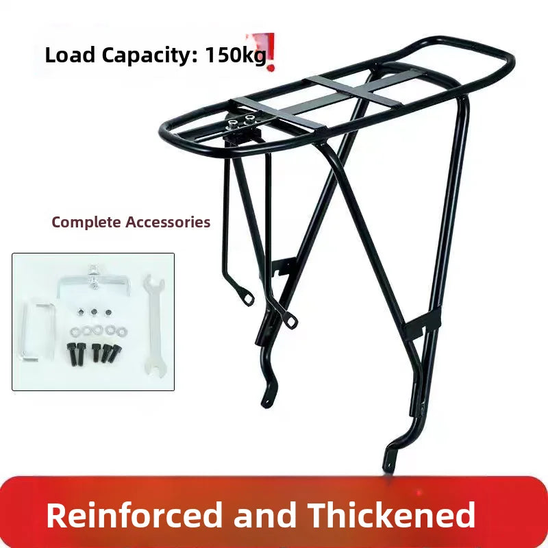 Mountain Bike Rear Rack 24-26-27.5 Inch Load Bearing Bicycle Shelf with Mudboard Cargo Rack Road Bike Rear Clothes Rack