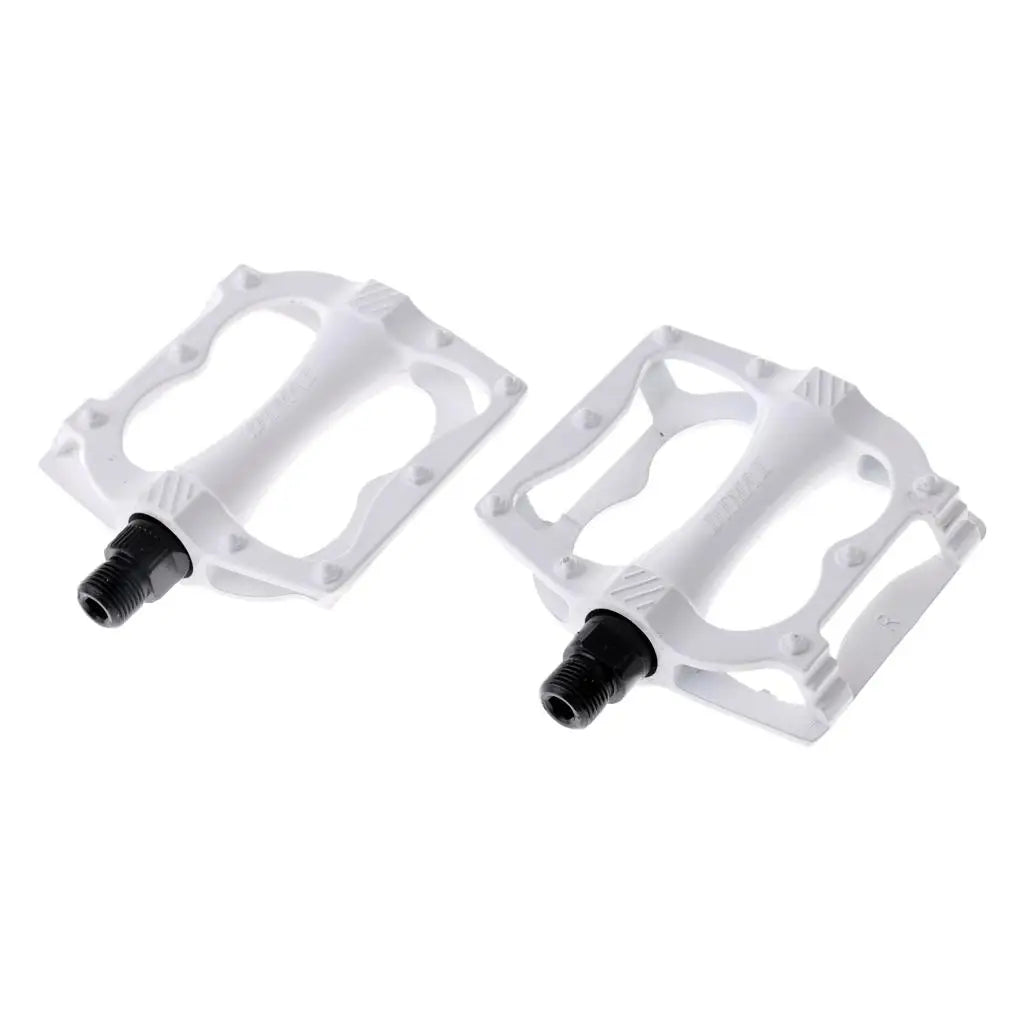 9/16" Sealed Bearing Aluminum Flat Platform Bike Pedals – Non-Slip MTB Cycling Pedals