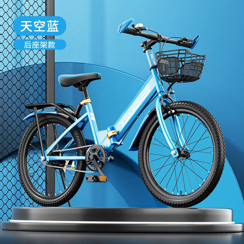 18-22 Inch Folding Mountain Bike for Boys & Girls – Lightweight Foldable Pedal Bicycle