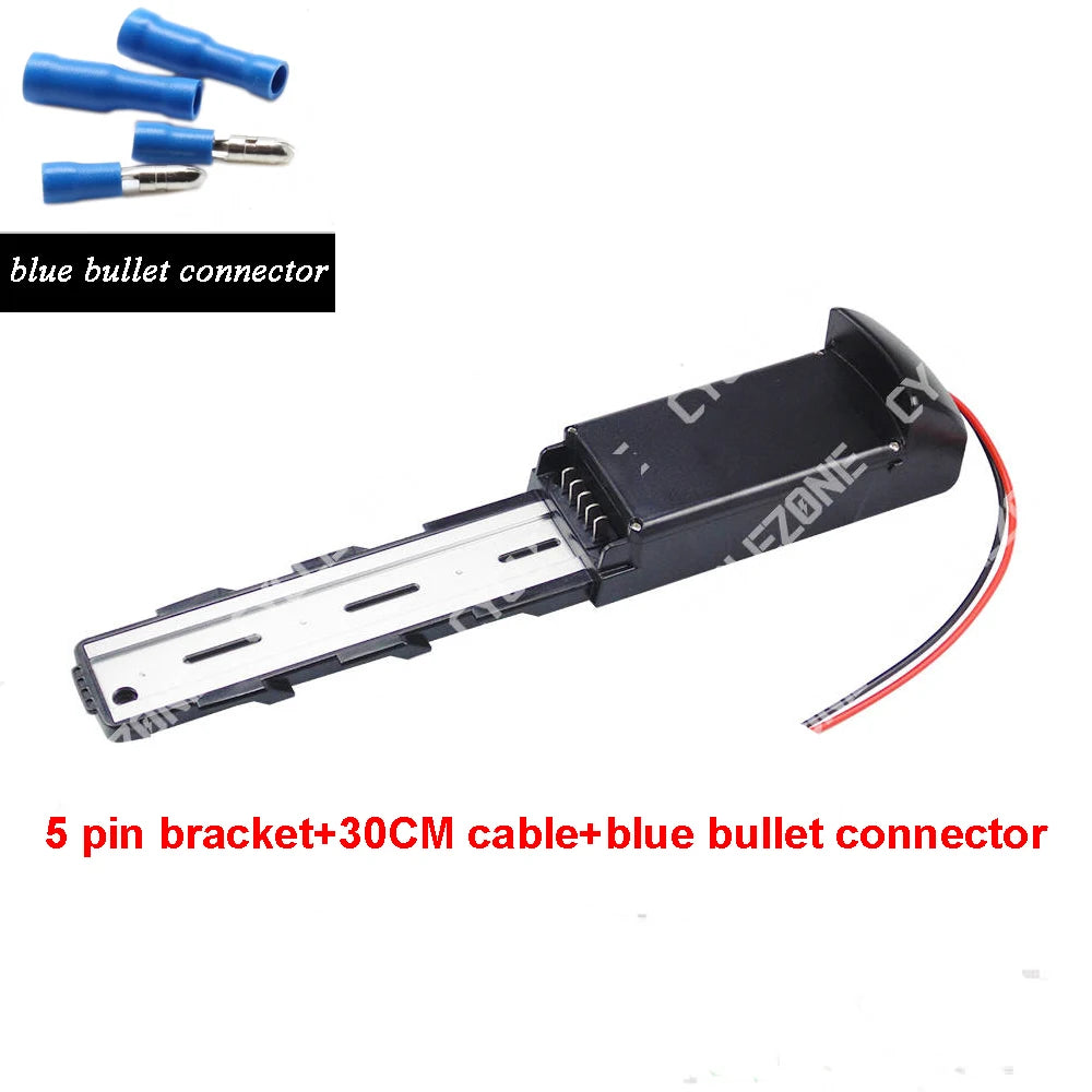 Ebike Battery 4 Pin Bracket 5 Pin Mounting Plate Rail for Onesport ONES3 Hitway Colorway Funhang EB-M1 Electric Bike