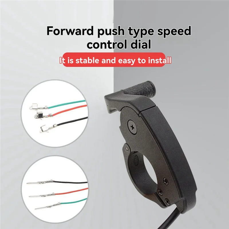 B48B-Electric Bicycle E-Bike Throttle For Bike Motor 22Mm Handlebar Electric Bicycle Modification Accessories