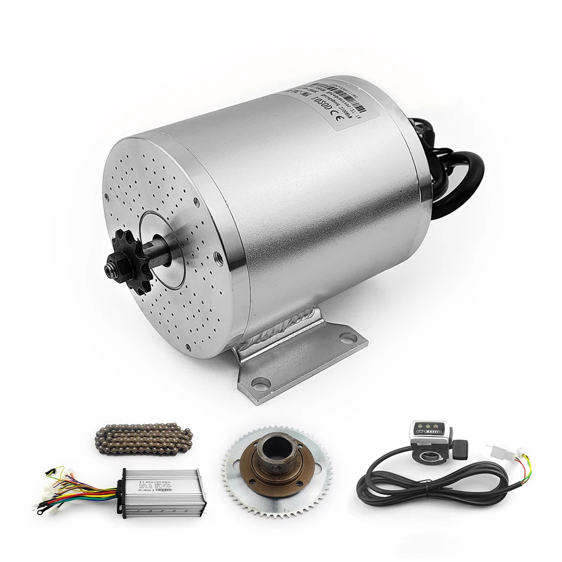 1000W 1800W 3000w Child Electric Bike Scooters Go-Karts Brushless Motor With Pedal Controller Conversion Kits