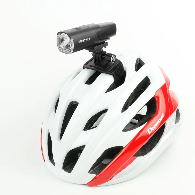 Bicycle Headlight LED Lamp Holder Bracket W/ GoPro Interface for Enfitnix Navi 500/800 Cycling Accessories