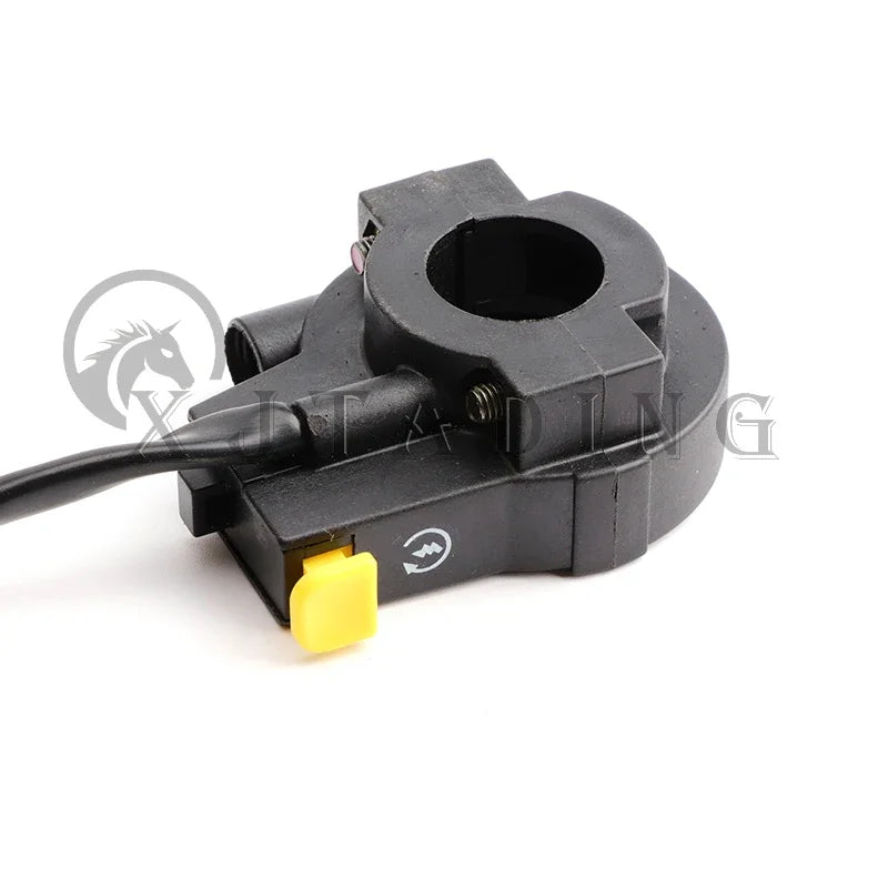 Motorcycle Handlebar Hand Grips Throttle Cable Kill Switch Set For 49CC 60CC 66CC 80CC Motorized Bicycle Push Bike Engine Parts