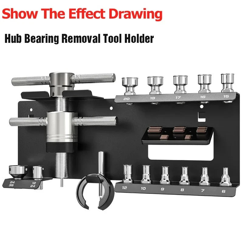Bicycle Hub Bearing Removal Tool Stand with Freehub Body – Bike Hub Maintenance Tool