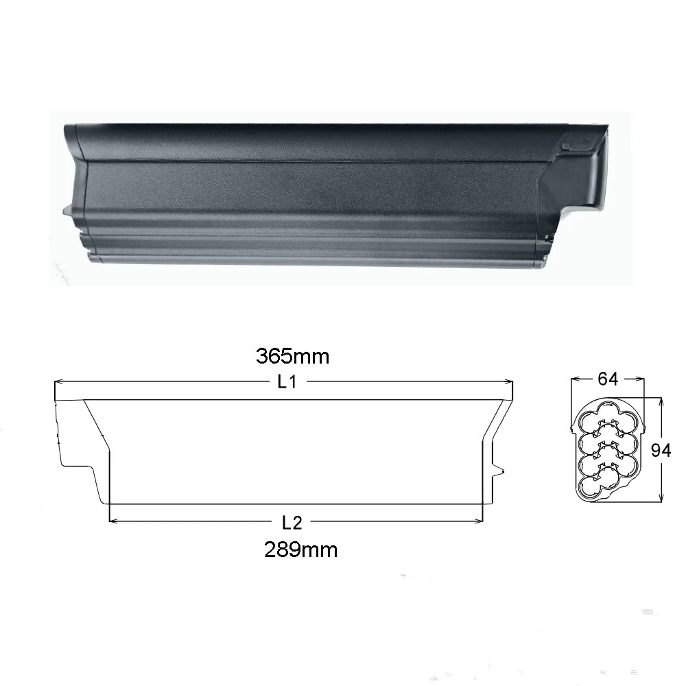 36V 10Ah 48V 10Ah Ebike Lithium Battery HIMO C20 C30 Z16 Z20 ZB20 Folding Electric Bike Bicycle Li-ion Battery