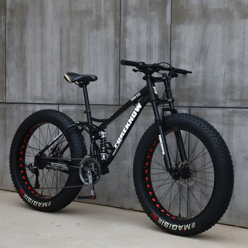 Popular New Beach Cruiser 26'' 4.0 New Design Mountain Type Fat Bike /snow Mountain Bike