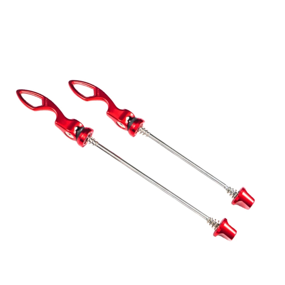 CNC Quick Release Skewer Set For Front Rear Hub Wheels QR Aluminum Alloy 100/130/135mm Axles Fits Road MTB Bicycle Parts
