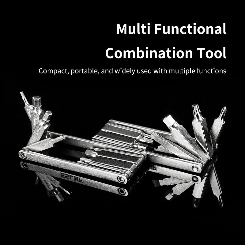 ESLNF 8 in 1 Bicycle Tool Set Portable CR-V Steel Bike Multifunction Repair Kit Hex Wrench Bicycle Repair Tool Kits Bicycle Tool