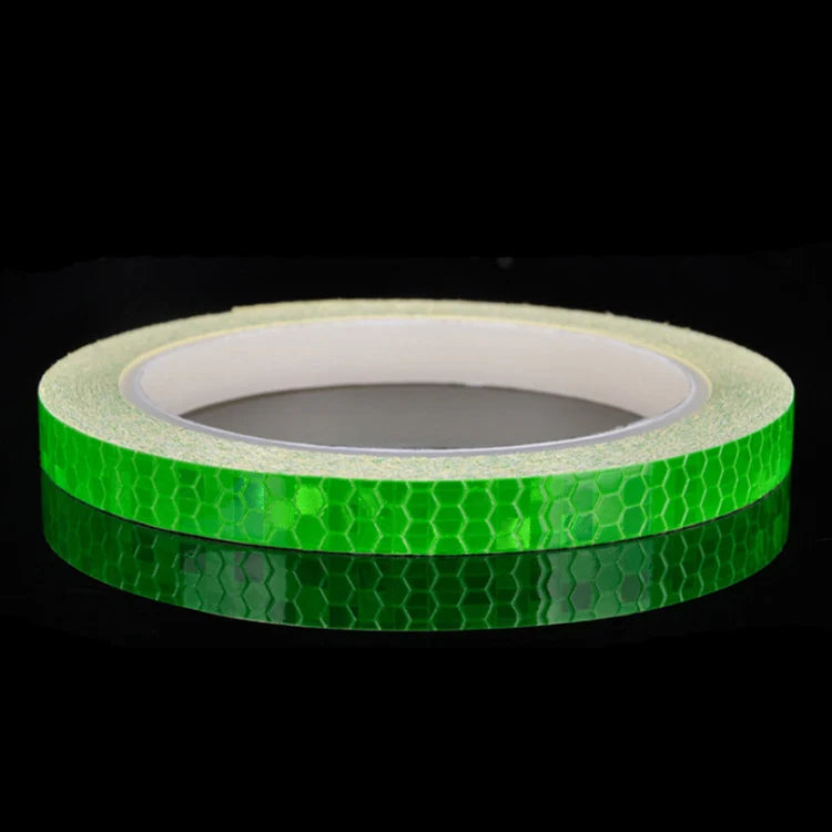 Bike Reflective Stickers Motorcycle Bicycle Fluorescent Reflective Tape MTB Cycling Night Safety Decor Bike Accessories 1cmx8m
