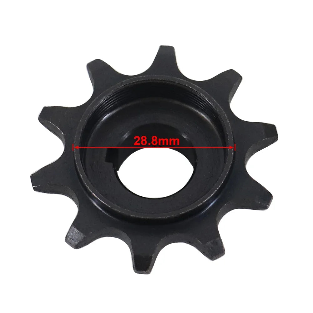 415 32T Rear & 10T Front Sprocket & Chain 110 Links for 49CC 60CC 80CC Motorized Bicycle Bike Moped Chain 9 Hole Sprocket Kit