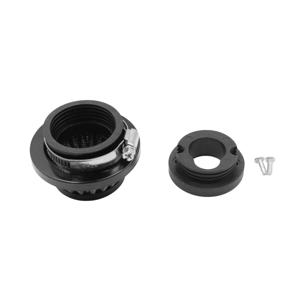 47cc 49cc 2-Stroke Air Filter with Connector for Pocket Bike, Mini Quad ATV, Dirt Bike & Go Kart