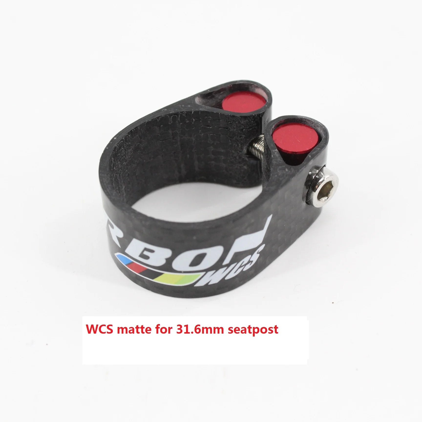 EC90 Full Carbon Fiber MTB Cycling Seatpost Clamp, Road Bicycle Post Seat Clip, 27.2mm, 30.8mm, 31.6mm, New