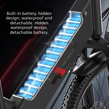Electric Bike 26 Inch, E-bike Mountain Bicycle for Adults, Lightweight Commuter Off-Road Ebike, Electric Bicycle