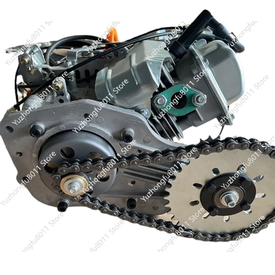 100CC Motorized Bicycle Kit Bike Engine Set Single Cylinder 4-Stroke Air-cooling System Gas Petrol Motorized Engine 3HP 2KW
