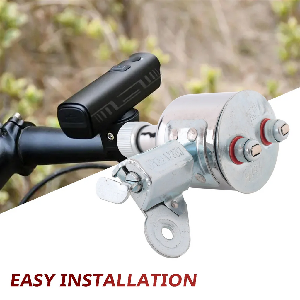 ZIZI New Bicycle Light Generator 12V 6W Dynamo Motorized Friction Head Rear Light Kit