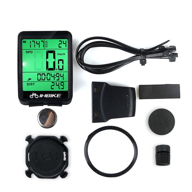 Wired and Wireless Bicycle Speedometer and Odometer