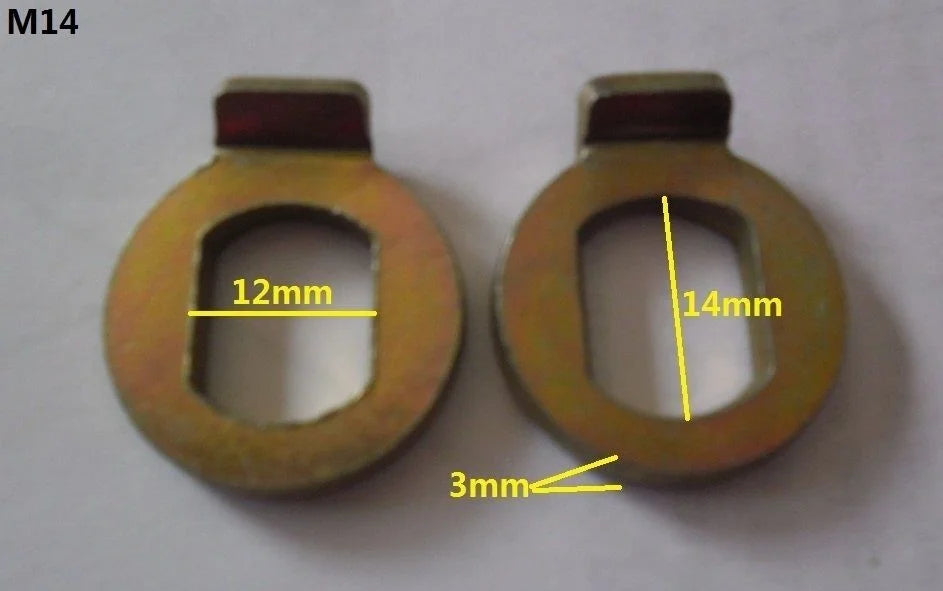 12MM/14MM/16MM Electric bicycle E-bike Axle lock nut / lock washer /spacer /torque arm e-bike accessories