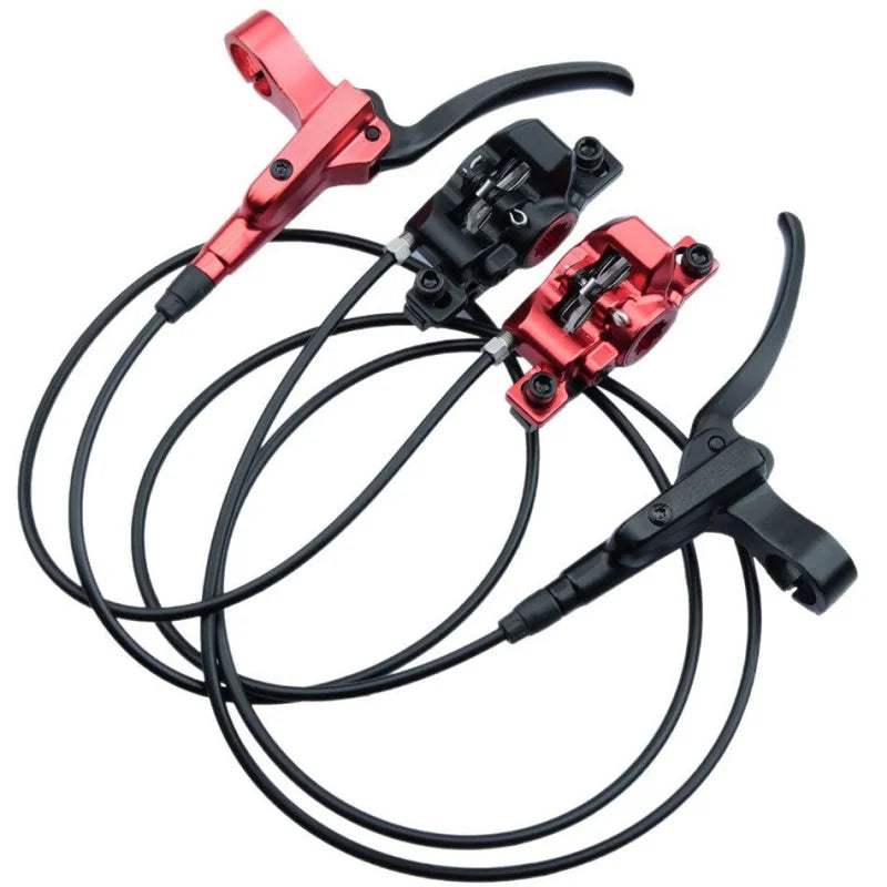 For NFOX GT268 MTB Oil Rotor Caliper 160mm Disc Brake Hydraulic Brakes CNC Bicycle Parts Black Red