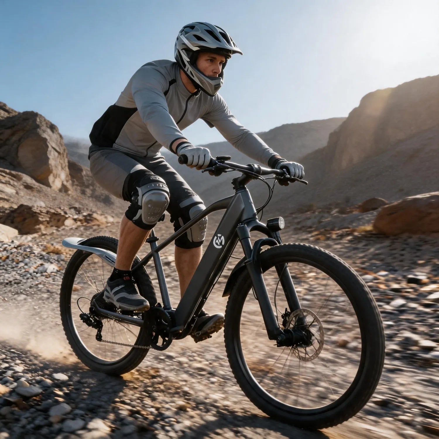Electric Mountain Bike, 500W Hybrid Power, Full Suspension, Pedal Assist, Removable Battery, Local Delivery, Ideal Gift, cross country biking, outdoor trail adventures