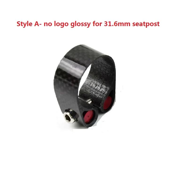 EC90 Full Carbon Fiber MTB Cycling Seatpost Clamp, Road Bicycle Post Seat Clip, 27.2mm, 30.8mm, 31.6mm, New