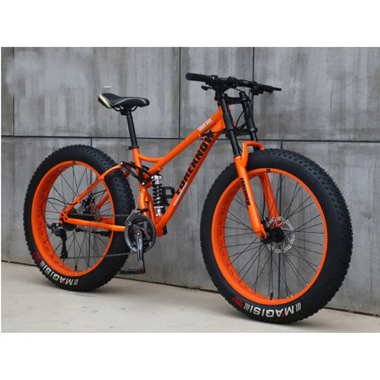 Popular New Beach Cruiser 26'' 4.0 New Design Mountain Type Fat Bike /snow Mountain Bike