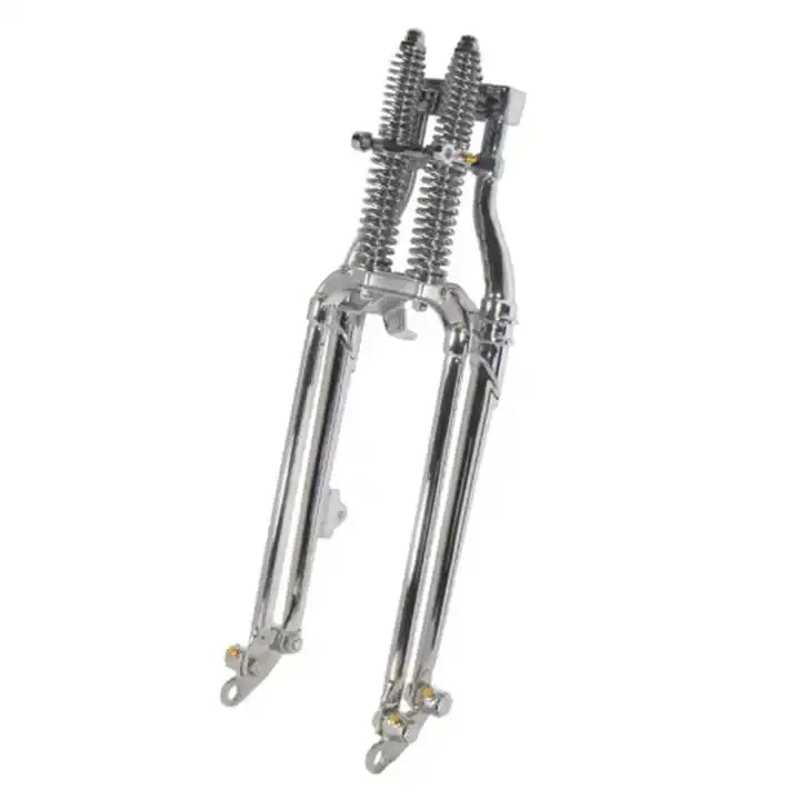 20x4.0 Double Springs Classic  Bicycle  Springer Fork Retro for 20" E Bikes Lowrider Fork Part Accessory Component