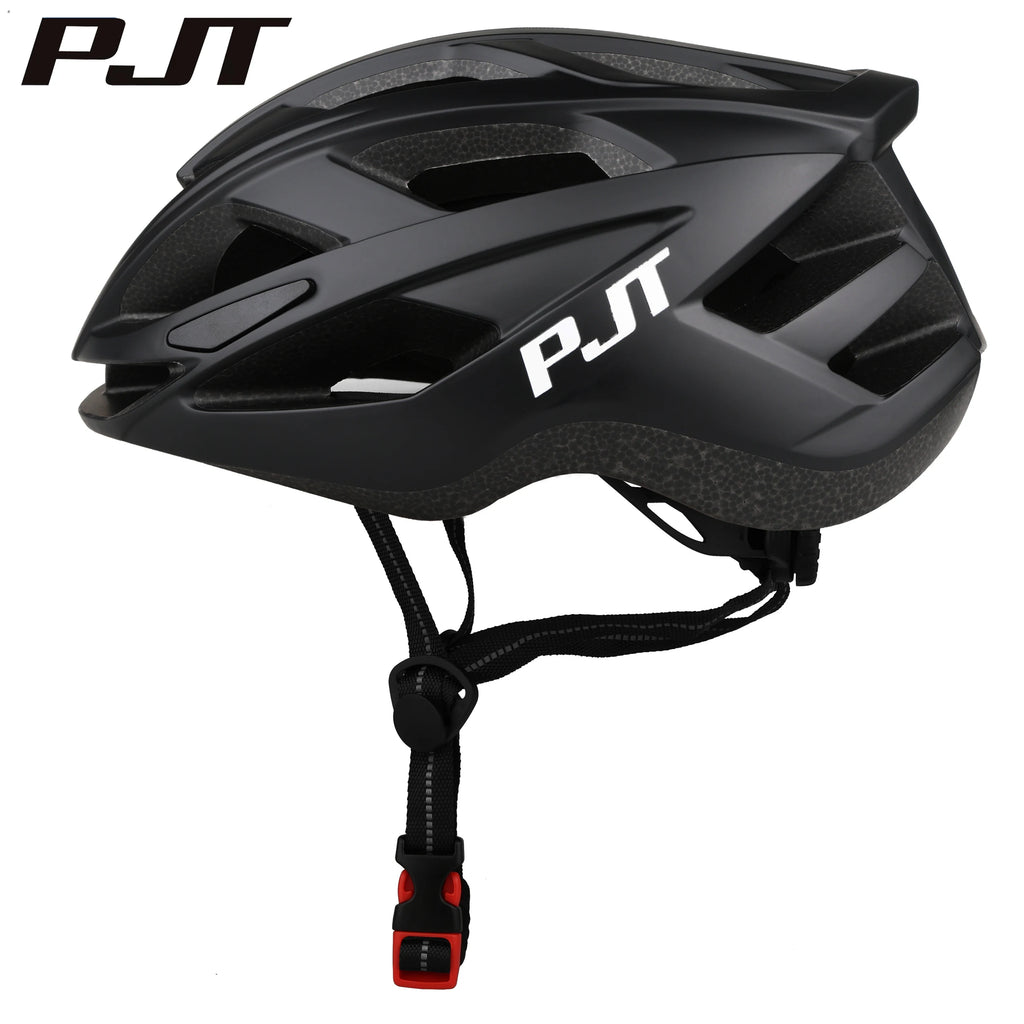 PJT NEW Road Ultralight Cycling Helmet Safety Cap Bicycle Helmet for Women Men Racing Bike Equipments Road MTB Adult Bike Helmet