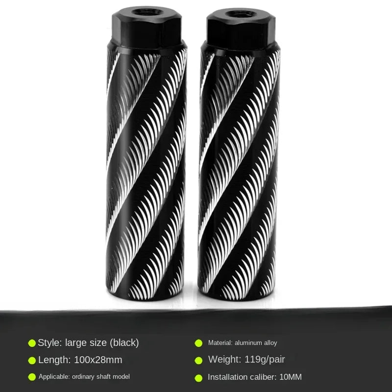 Universal Mountain Bike Rear Footrest Pedals – Bicycle Rear Seat Foot Pegs
