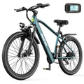 GT300 24 Inch Electric Mountain Bike for Adults, 400W(Peak 748W) Brushless Motor Ebike, 36V 10Ah Removable Lithium Battery, Shimano 7-Speed Gears, 22MPH Electric Bicycle for Urban Daily Commuting Short Trips