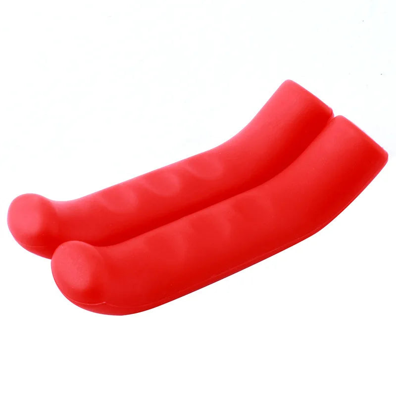 1Pair Silicone Bicycle Brake Handle Cover MTB Grips Anti-slip Handlebar Protect Sleeve Cycling Gear Bike Accessories