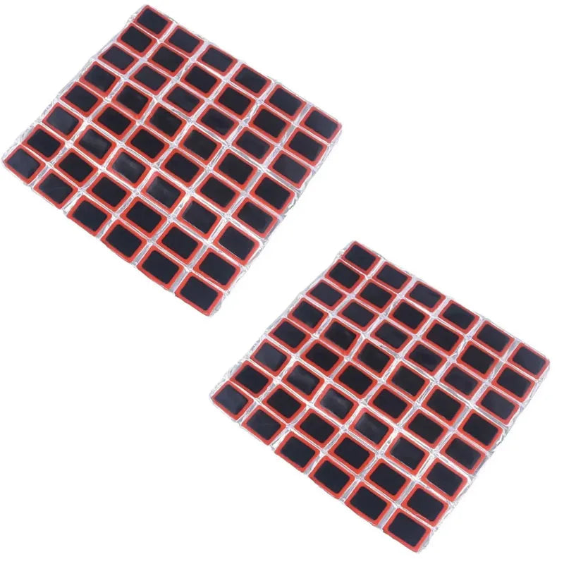 25mm Bike Rubber Puncture Patches Bicycle Tire Tyre Tube Repair Cycle Patch Kit No Glue Bicycle Inner Tube Puncture Repair Tool