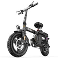 14-Inch Electric Bike Easy to Fold Adult Commuter Electric Bike, 500W Motor, Removable Battery, 20-Mile Maximum Range
