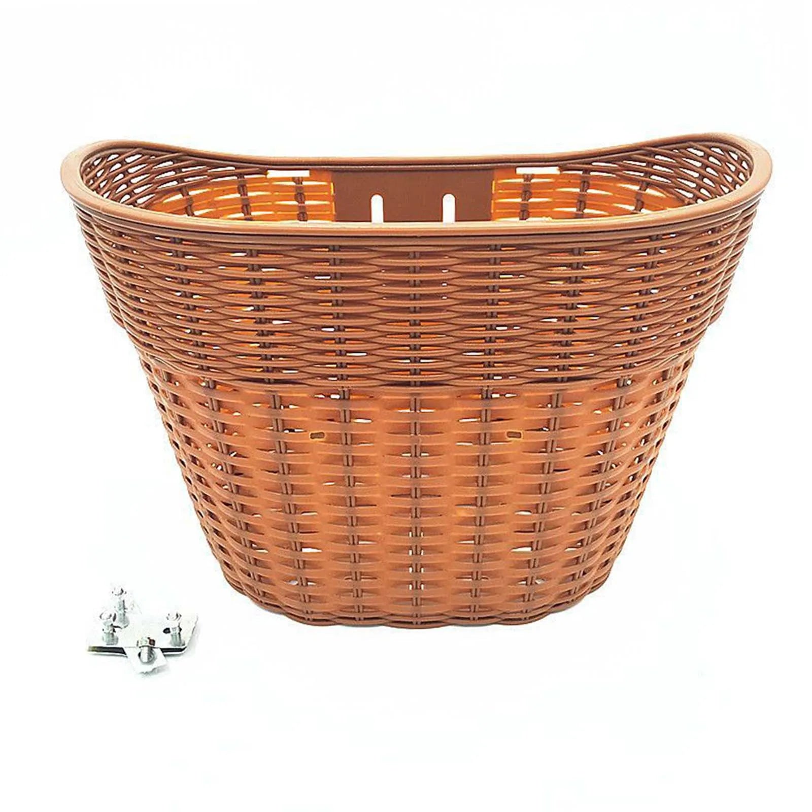 Bike Basket Front Portable Bicycle Storage Baskets Easy to Install Detachable Handlebar Basket for Adults Bicycle Accessories