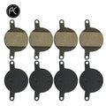 PCycling 4 Pairs High Quality Bicycle Disc Brake Pads For Magura Julie 2001-2008 Cycling MTB Black Resin Hydraulic Brake Pad