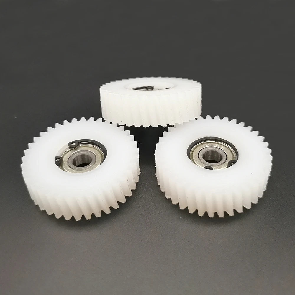 47.5x13.5mm Oblique Gear 36T Helical Gears With 608z Bearings Electric Vehicle Nylon Gear MTB Bike 500W/750W Hub Motor Parts