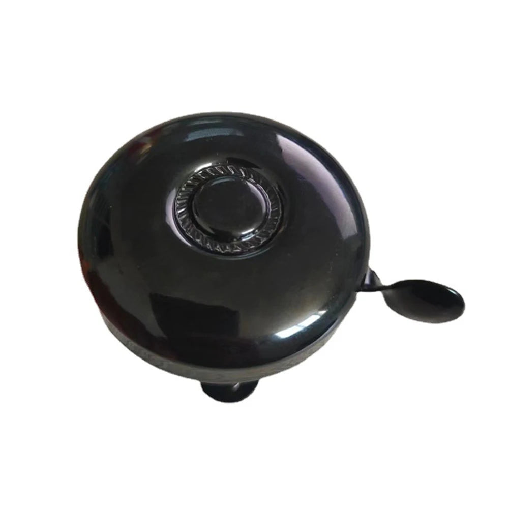 Cool Chrome Rotary Double-Sided Metal Classic Vintage Bike Bell Road Mountain Tricycle Retro Bicycle Handlebar Bell Safety