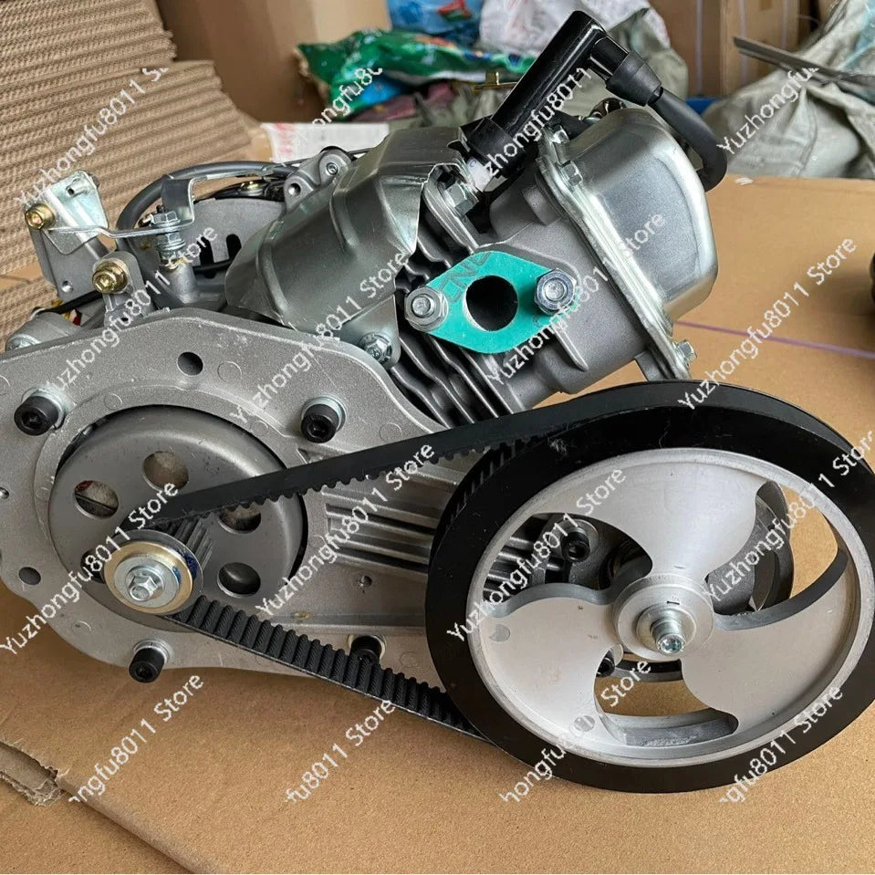 100CC Motorized Bicycle Kit Bike Engine Set Single Cylinder 4-Stroke Air-cooling System Gas Petrol Motorized Engine 3HP 2KW