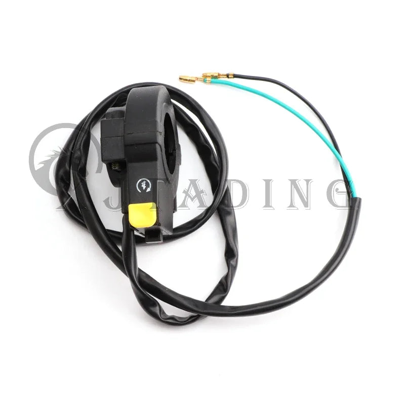 Motorcycle Handlebar Hand Grips Throttle Cable Kill Switch Set For 49CC 60CC 66CC 80CC Motorized Bicycle Push Bike Engine Parts