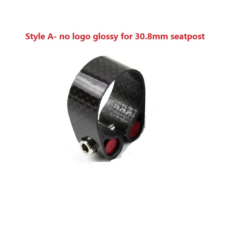 EC90 Full Carbon Fiber MTB Cycling Seatpost Clamp, Road Bicycle Post Seat Clip, 27.2mm, 30.8mm, 31.6mm, New