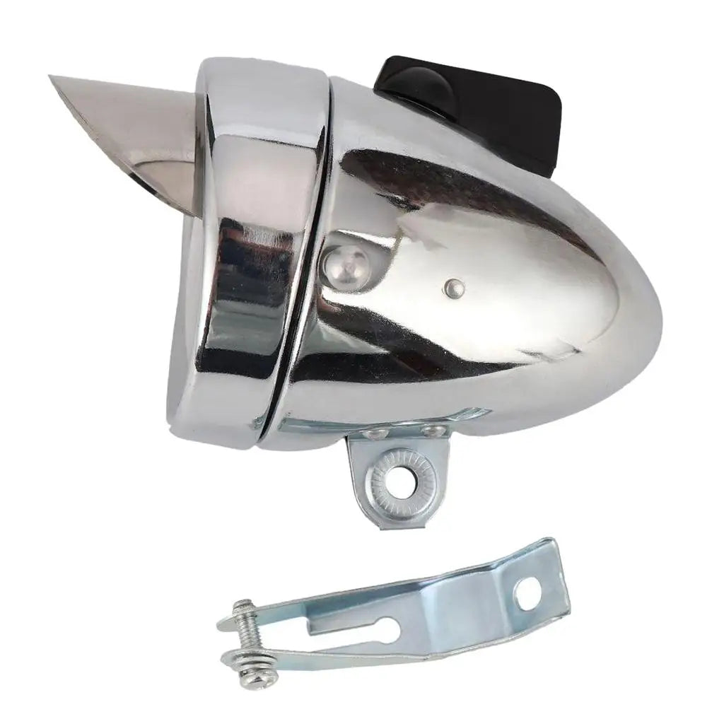 High Quality Metal Vintage Bicycle Headlamp LED Tricycle Bullet Lamp Road Bike Accessory for Cycling Safety