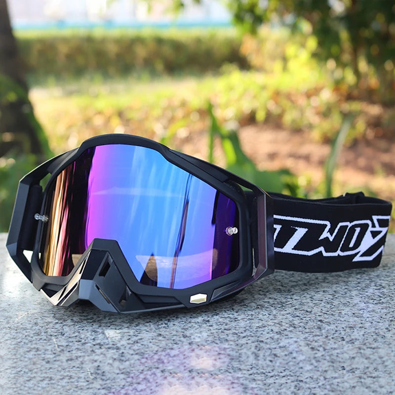 NEW Two-X Motorcycle Bike Goggles Motocross Racing ATV BMX MX Helmet Glasses Motorcross Off Road