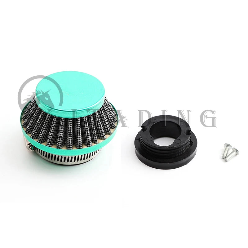 47cc 49cc 2-Stroke Air Filter with Connector for Pocket Bike, Mini Quad ATV & Go Kart